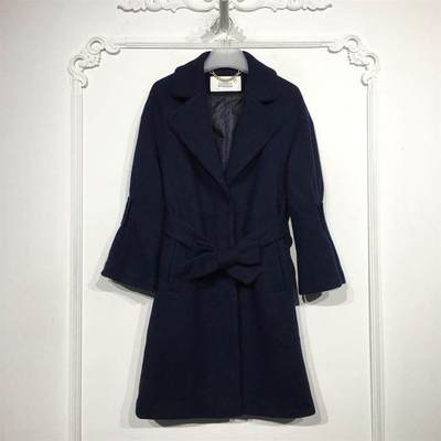 欧旗下FP系列 8058S043 时尚长款毛呢外套品牌女装折扣颦薪