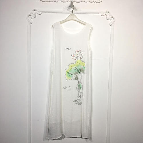 潮系列 8187S032 时尚连衣裙品牌女装折扣颦薪