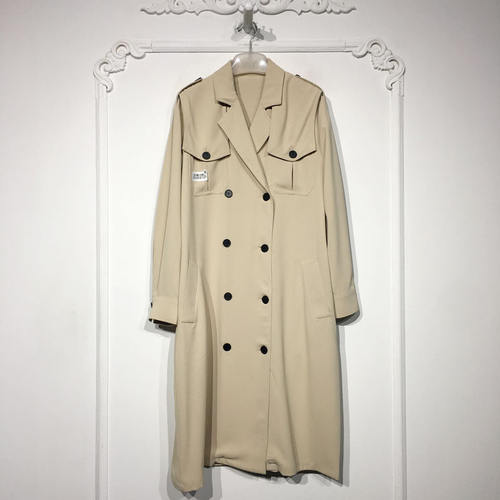 容悦 8320S127 时尚风衣外套品牌女装折扣颦薪