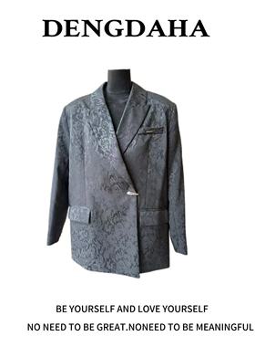 DENGDAHA上衣外套个性设计版型超好显瘦精英通勤西服A513