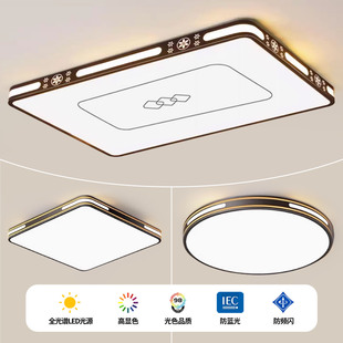 2025新款 客厅大灯led吸顶灯饰家用主卧室吊灯具现代简约大气中山