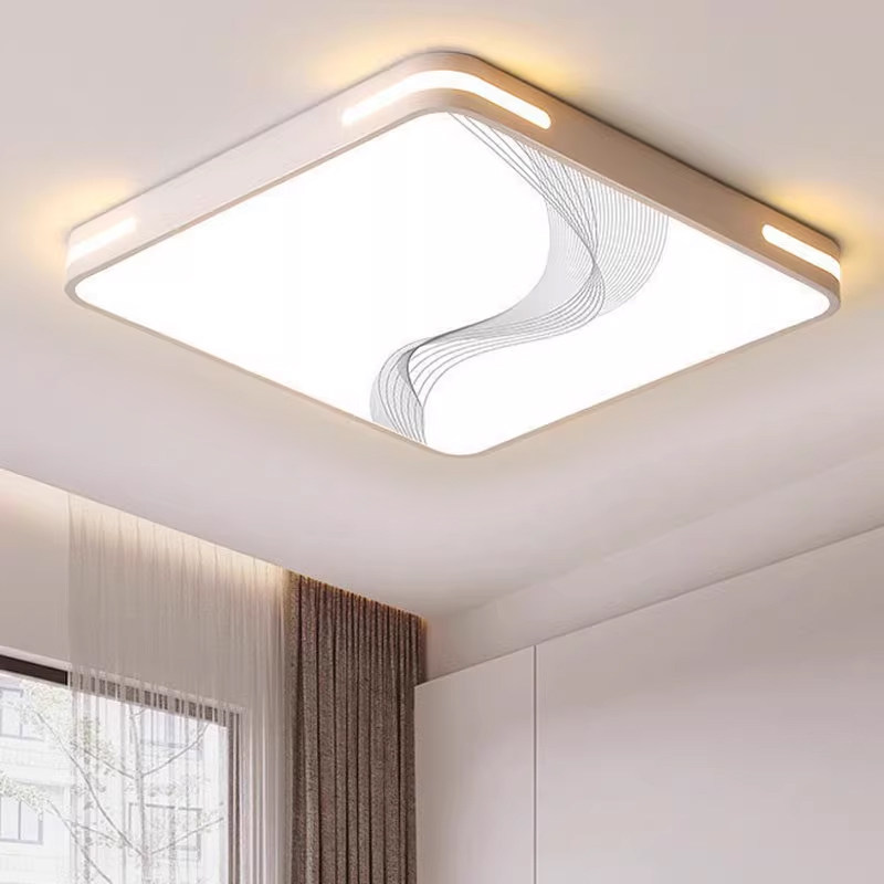 超亮吸顶灯主卧室儿童房间全光谱阳台客厅吊灯具现代简约大气中山