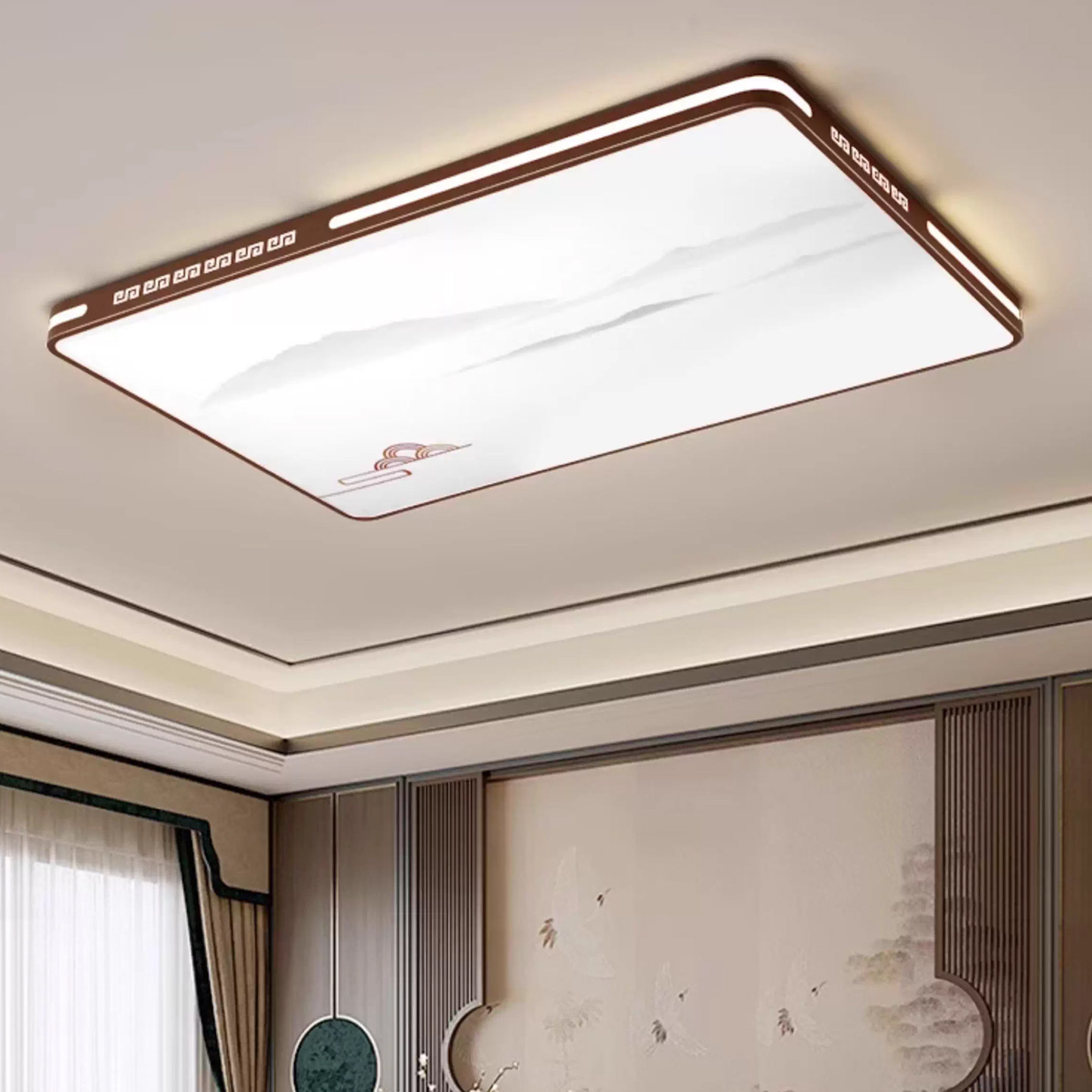 超亮LED吸顶灯客厅大灯主卧室灯具大全现代简约大气全屋家用中山