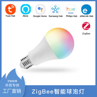 ZigBee智能灯泡智能ZigBee3.0协议直连Alexa多种网关控制