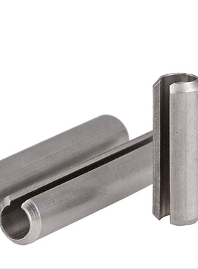 2mm2.5mm不锈钢304弹性圆柱销GB879定位销开口销弹簧销元销