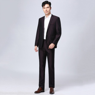 婚礼结婚新郎礼服套装 商务套西西装 西服A3B018 男士 一线品牌剪牌
