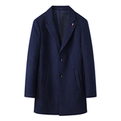 大牌捡漏男装 清仓 撤柜断码 羊毛呢大衣商务绅士休闲中长款 外套小码