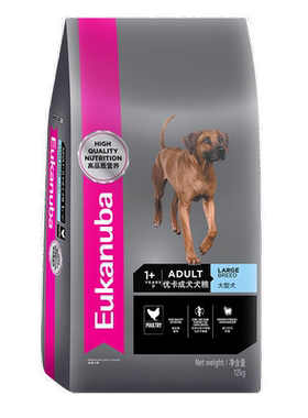 优卡狗粮大型犬成犬狗粮金毛藏獒德牧哈士奇阿拉斯加主粮17kg34斤