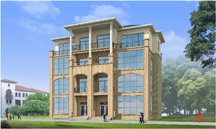 20x12四层别墅设计图纸兄弟合建施工图欧式图纸双拼别墅全套图纸