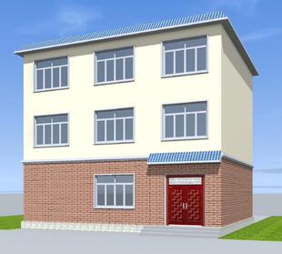 12.1x10 三层房屋设计图自建房图纸农村别墅住宅建筑结构施工图纸