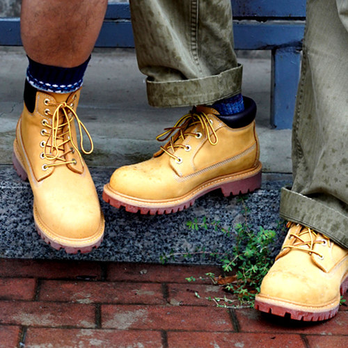 爆改固特异工艺美式复古大黄靴