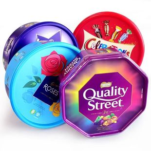 Mars雀巢花街巧克力玛氏大脸盆玛氏吉百利礼盒年货糖果新年零食