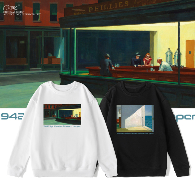 世界名画爱德华圆领卫衣