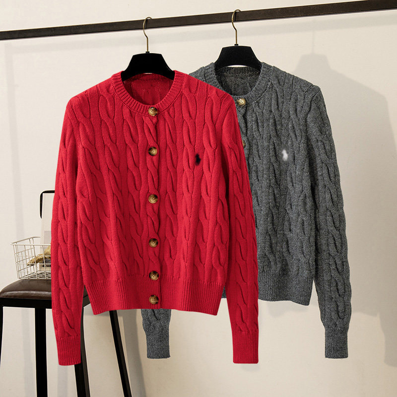 秋冬季新款大麻花针织开衫外套女红色厚毛衣气质刺绣圣诞外搭上衣,女装/女士精品,毛针织衫,淘宝优惠券,粉丝福利购,淘宝优惠卷