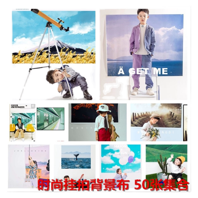 新款时尚写真影楼拍照拍摄背景布