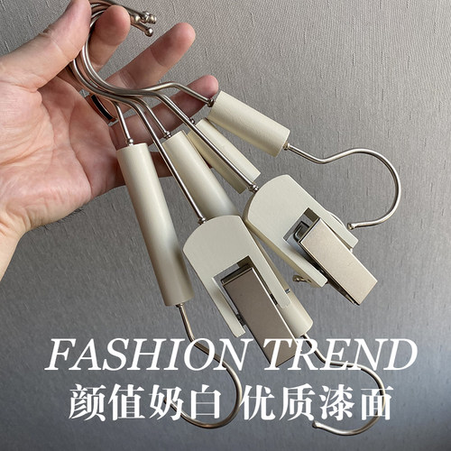 奶白色实木配件，小配件大颜值