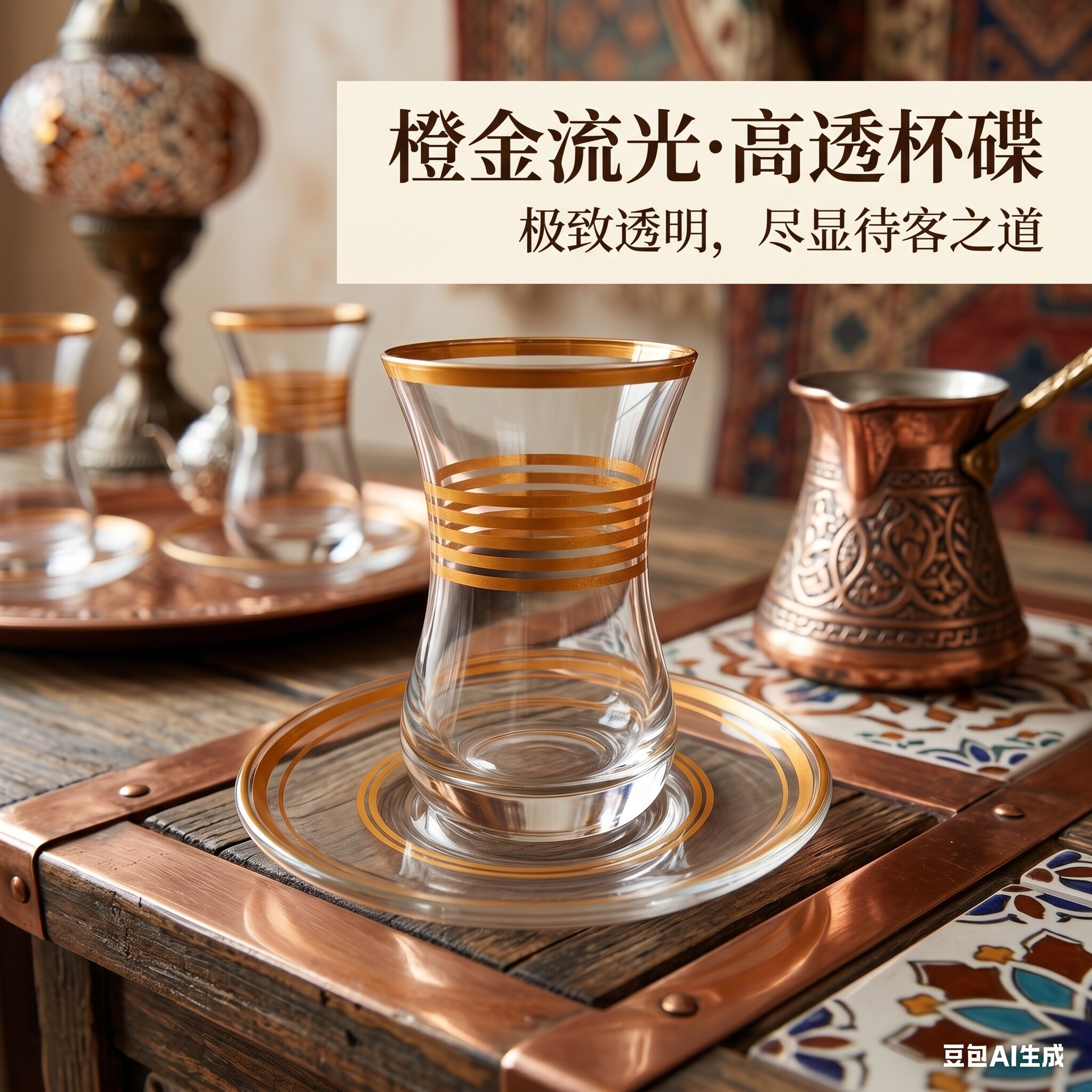 中东风情土耳其红茶杯