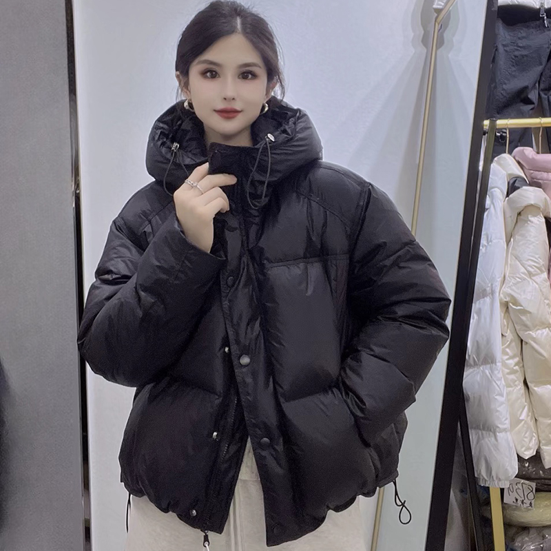 贝壳帽短款羽绒服其他时尚连帽