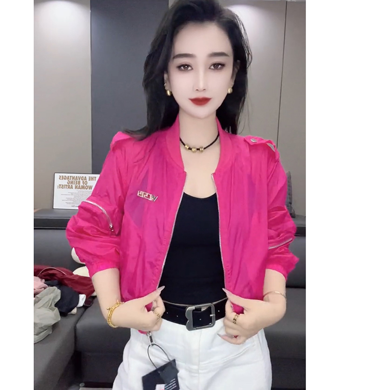 2025年夏季新款防曬服女短款