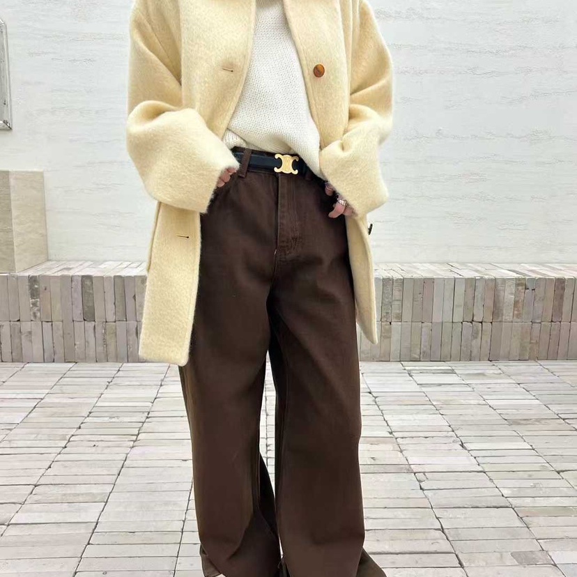 mondaytosunday羊毛大衣外套