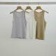 现 背心 statement舒适圆领纯色宽松无袖 2026春季 新女芯宝韩国代购