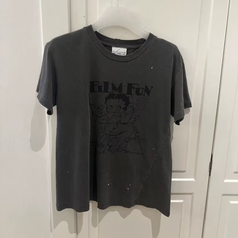 weare百搭卡通贝蒂印花短袖T恤