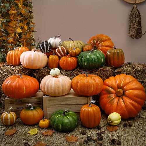 Halloween Wooden Pumpkin Frame 万圣节木南瓜相框