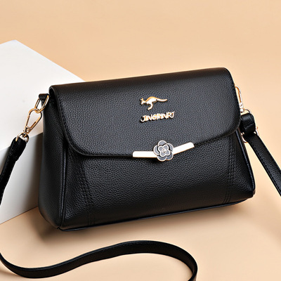 Women's Shoulder Bag 2026新款软皮女士百搭单肩斜挎女包包