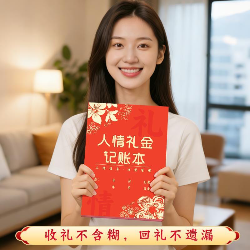 人情礼金往来记账本随礼收礼寿宴