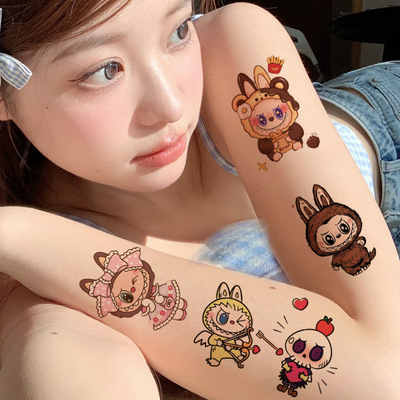 学生可洗装饰拉布布纹身贴