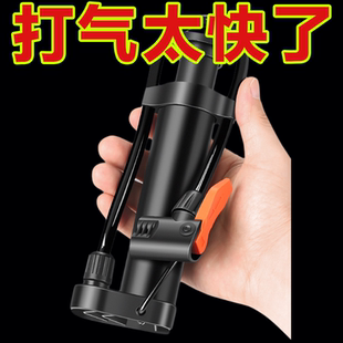 打气筒自行车汽车家用多功能高压充气泵电动电动车摩托车篮球便携