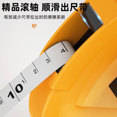 Tape Measure 2030米工程测量软布尺防水纤维皮圆盘地尺