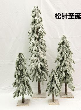 Pine needleChristmas treeChristmas wreath decoration圣诞花环