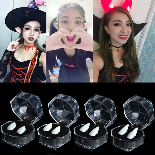 Vampire false teeth Halloween props false zombie teeth假牙