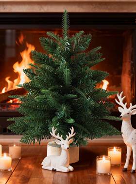 New PE/PVC desktop Christmas tree ornament from Shengyuan