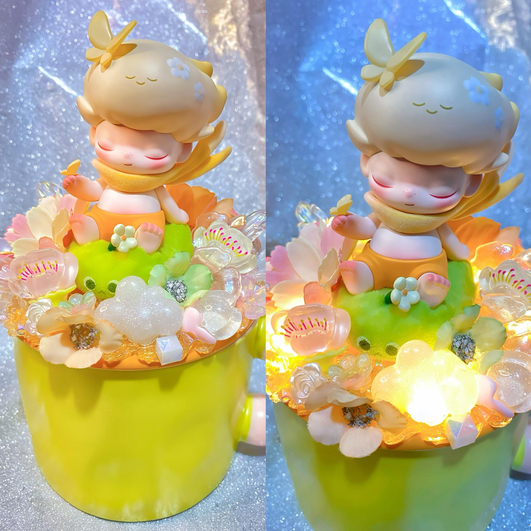 泡泡玛特杯dimoo在你身边马克杯手工diy陶瓷杯奶油胶杯礼成品现货