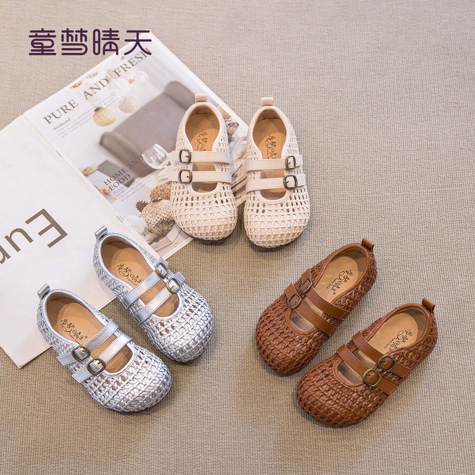 舒适又时尚，孩子校园鞋首选凉鞋