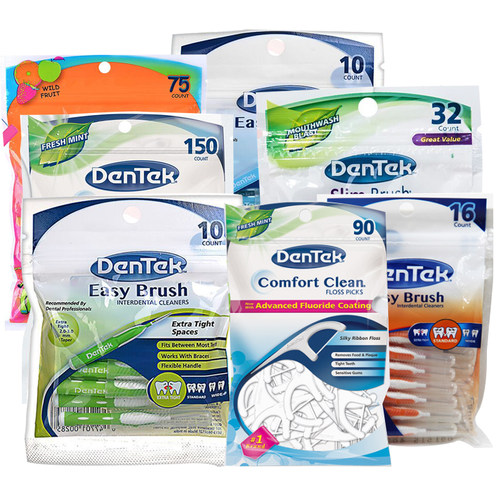 dentek美国进口牙缝刷