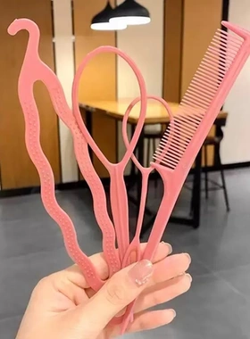 一次性编发神器新款盘发器拉发针韩版皮筋扎头宝宝神器儿童