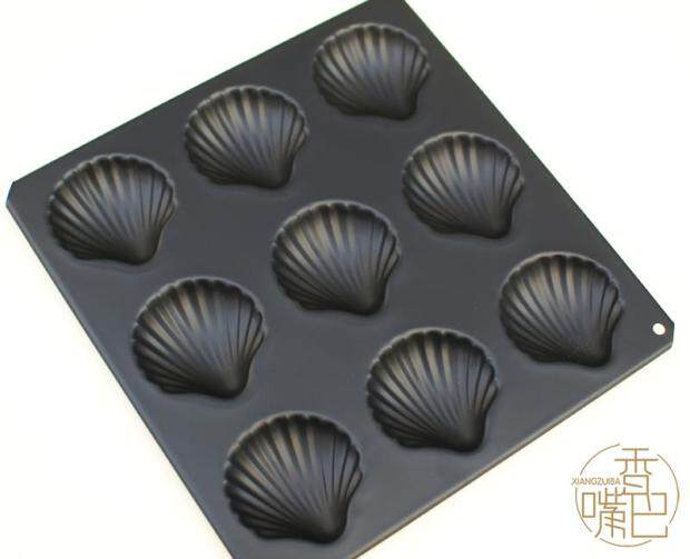 香嘴巴现货CakeLand 日本制9连玛德琳蛋糕模具贝壳扇贝蛋糕烤盘