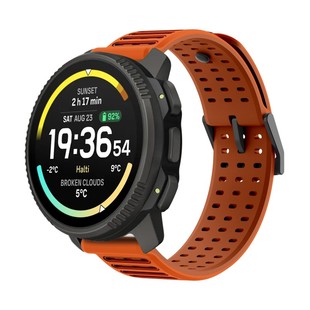 RUN 限量时光22mm表带硅胶快拆适用颂拓Vertical 松拓Vertical