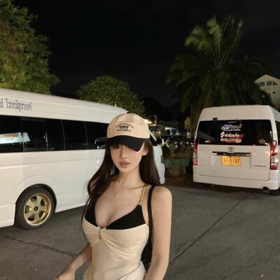 OKMASHOP 美街自由 假两件吊带上衣女春夏季修身纯欲性感v领背心