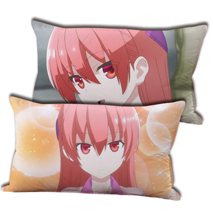 总之就是非常可爱周边抱枕由崎司动漫画靠垫双面枕头定制包邮