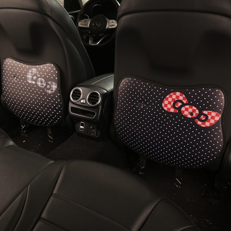 汽车防踢垫卡通蝴蝶结比亚迪奔驰宝马奥迪防踢防滑防磨防脏防水