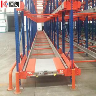 恒创储物山东货架自动化冷库穿梭式仓储贯通高位穿梭车智能仓储