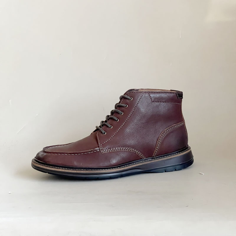 CLARKS其乐休闲马丁靴高帮真皮