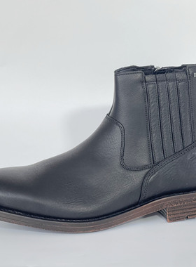 CLARKS其乐男冬款高帮侧拉链防水切尔西棉靴马丁靴Foxwell Up GTX