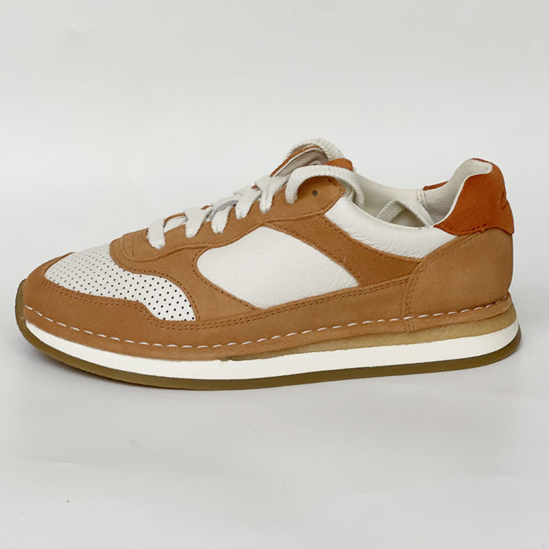 CLARKS其乐女春秋款拼色低帮系带平底运动板鞋休闲鞋阿甘鞋德训鞋,女鞋,深口单鞋,淘宝优惠券,粉丝福利购,淘宝优惠卷