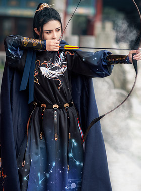 如梦霓裳x神都夜行录男神鸟汉服