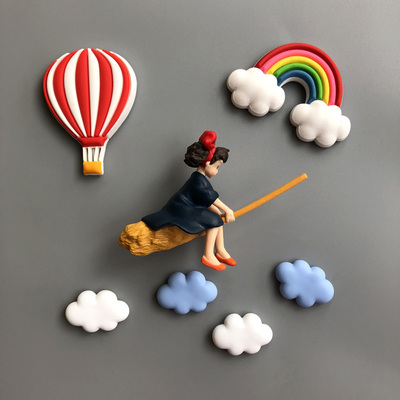 治愈系搬运工~~琪琪来啦~魔女宅急便小梅 冰箱贴